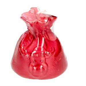 Vela Navideña Regalo Reno Color Rojo MONICANDLES Unidad