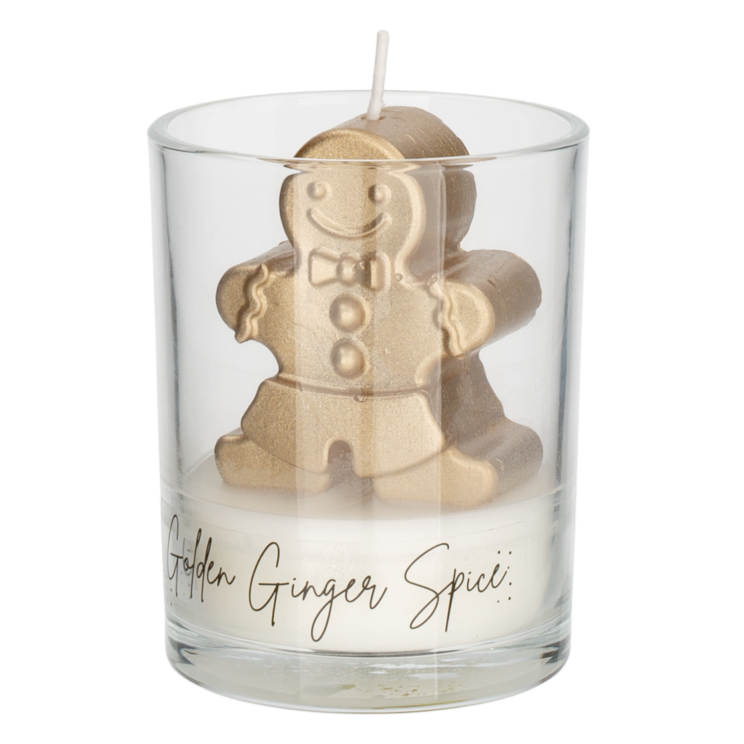 Vela Vaso Navideña Hombre De Jengibre LAVEL 9.5X7.5 CM - Imagen 2