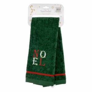 Toalla De Tocador Navideña Letras Noel RENATTA 70X40 Cm