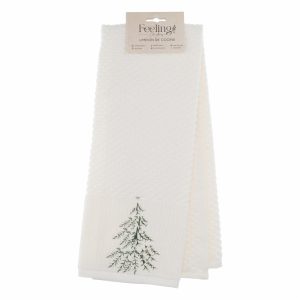 Toalla  De Cocina Navideña Jet Stream Árbol RENATTA 70X40 Cm