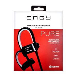 Audífonos Con Micrófono Negro ENGY Bluetooth U13922