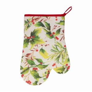 Guante Navidad Cerezas HECHO AQUÍ 30 X 21 Cm