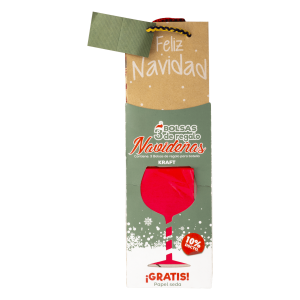 Funda Para Botella Kf Navidad PAPELART X 3 Uds