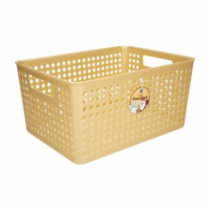 Cesto Marinetti Dorado PLAPASA 35,5 X 26 X 17,7 Cm