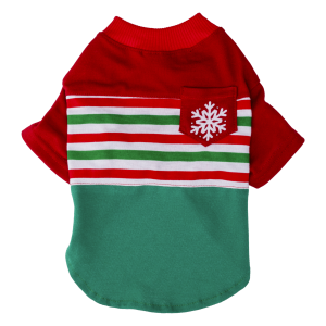 Camiseta Para Perro Polo Snowy Winter THE PET FACTORY Talla Pequeño