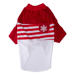 Camiseta Para Perro Polo Snowy Winter THE PET FACTORY Talla Grande