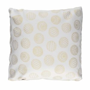 Cojín Navideño Shine Dorado TEXTIELITES 45 Cm