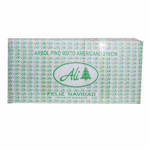 Árbol Navideño Pino Mixto Americano ALI 210 Cm