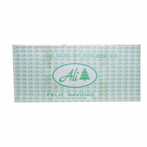Árbol Navideño Tradicional Con Pvc Redondo Americano ALI 180 Cm