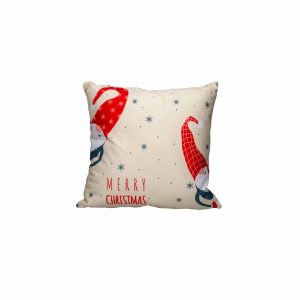 Cojín Navidad  Alegre Gnomos Lateral MIHOS 45 X 45 Cm