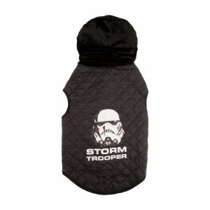 Hoodie Para Mascota Con Capucha Diseño Star Wars Color Negro DISNEY Talla Pequeño