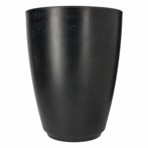 Macetero Deco Stone Jade Bajo Negro CASA PICA 27 Litros