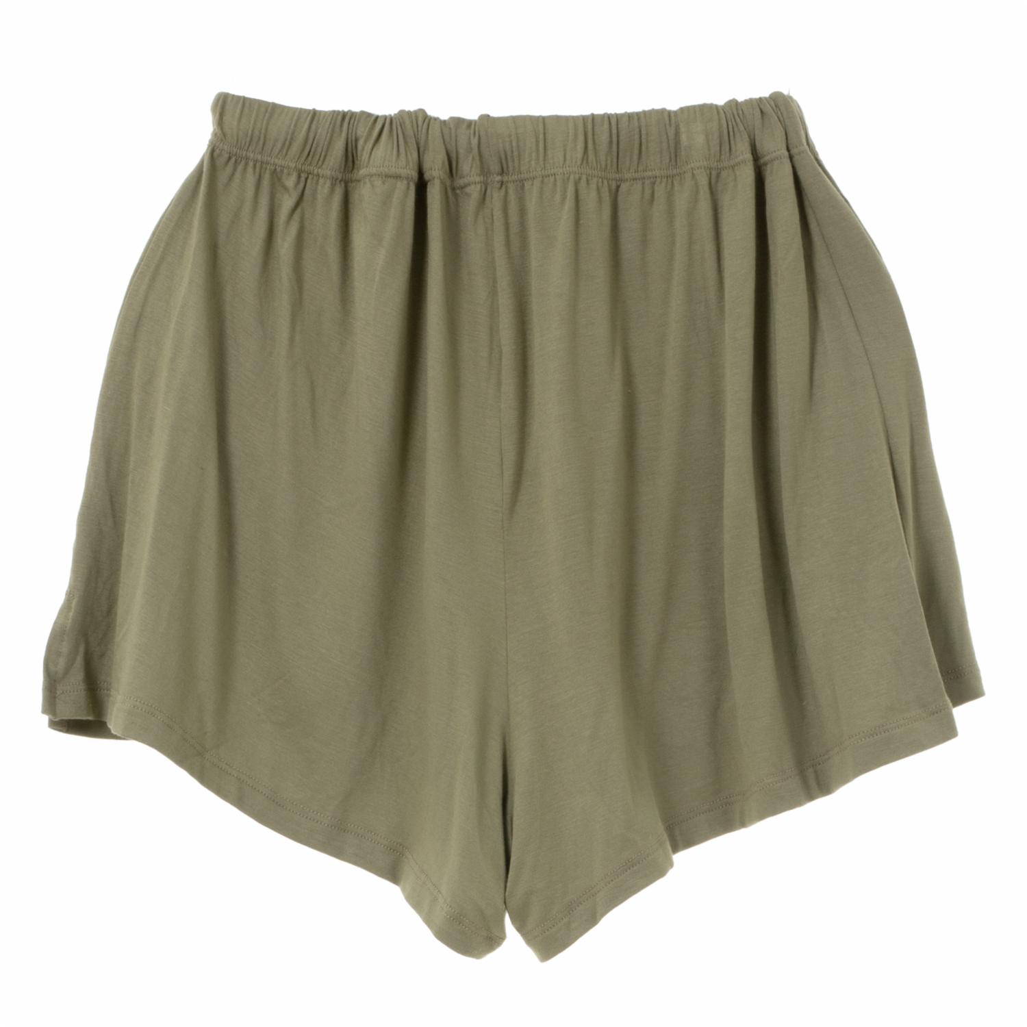 Pijama Short Algodón Dama Verde MGX BASIC Talla Pequeño - Imagen 3