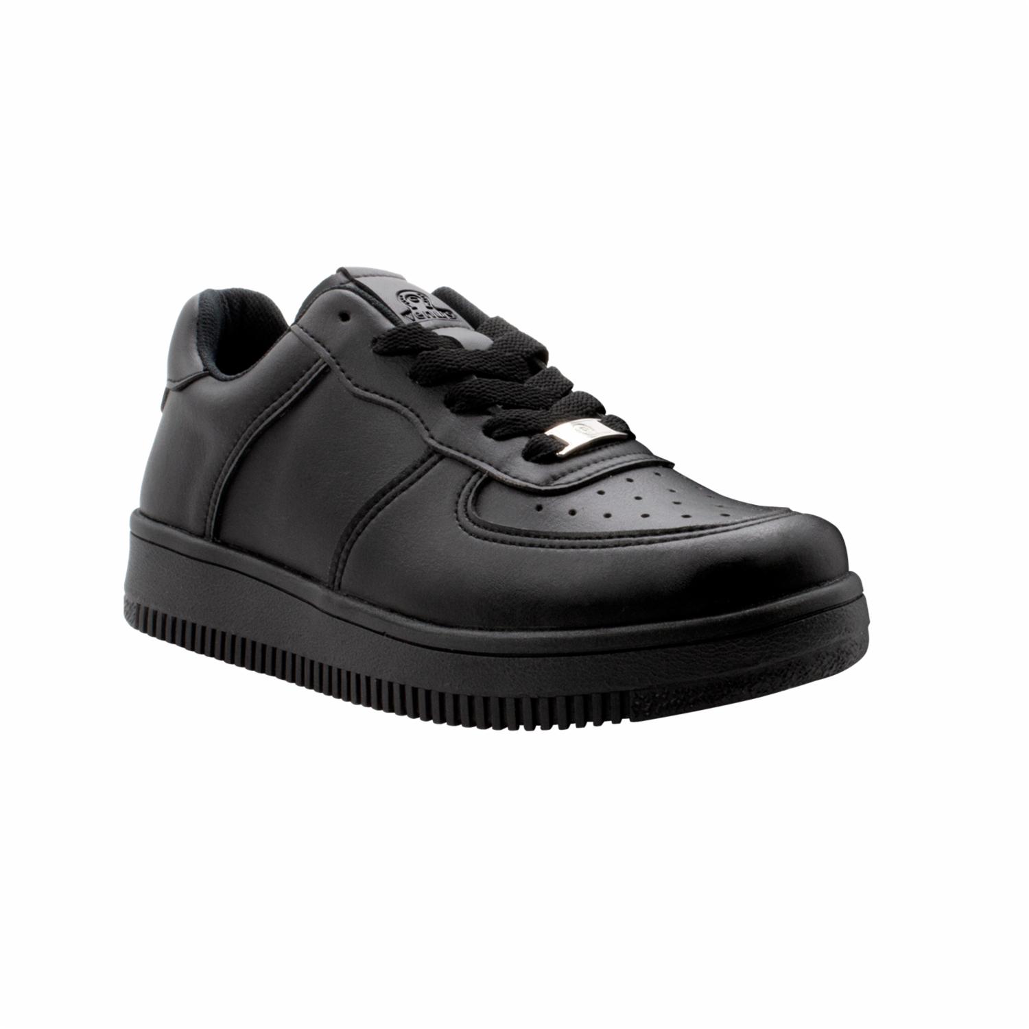 Zapato Escolar Negro Deportivo Diseño Bronx Con Cordón VENUS - Imagen 5