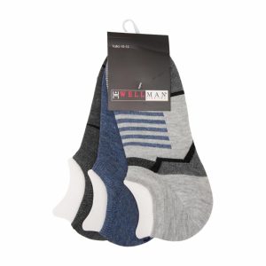 Medias Deportivas Tobillera Pack X 3 WELLMAN WOMEN Talla 9-11