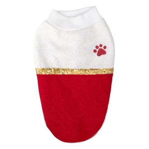 Tank Para Perro Con Brillos Navideño GUAU DOG FASHION Talla Pequeño