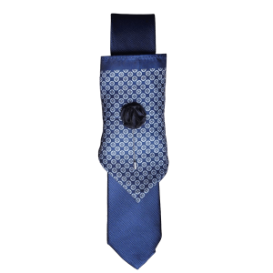 Conjunto Corbata Y Pañuelo BLUE Talla 70