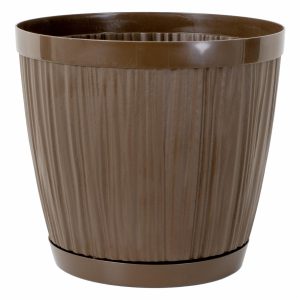 Macetero Con Base Mad Red Click Café CASA PICA 11 Litros