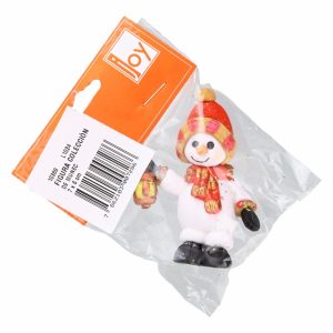 Figura Navideña Colección Muñecos De Nieve ARTENOVEDADES 7X6 CM