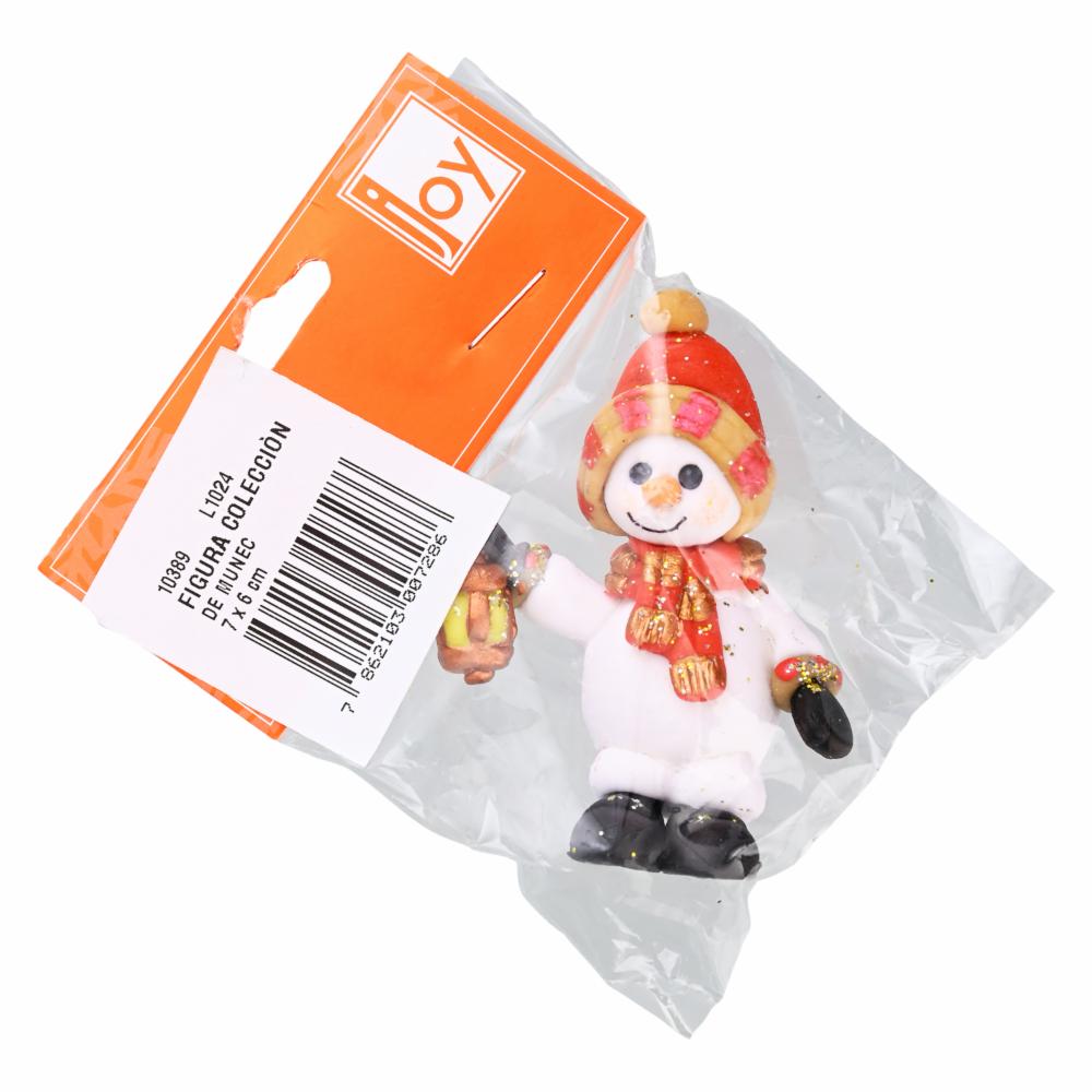 Figura Navideña Colección Muñecos De Nieve ARTENOVEDADES 7X6 CM
