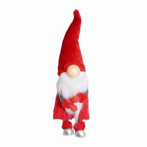 Adorno Navideño Figura De Gnomo ARTENOVEDADES 15 Cm