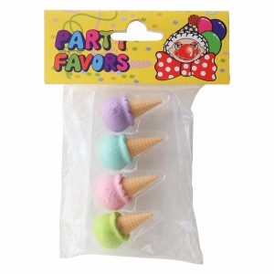 Borrador Dulces IMPORTADORA CUMPLEAÑOS X 4 Uds