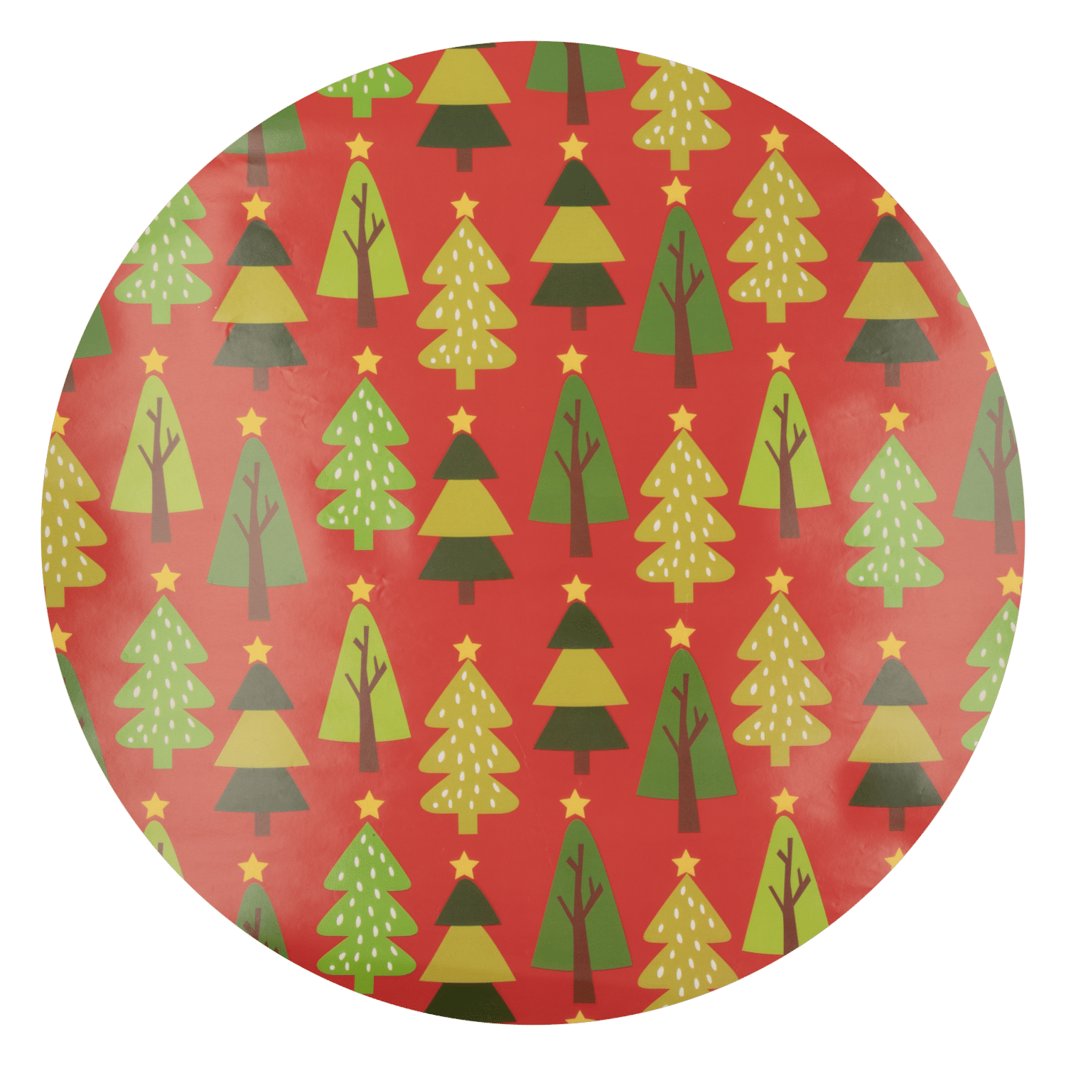 Papel De Regalo De Regalo Arbolitos Navidad Oimi Tubo OIMI X 2 Unidades - Imagen 2