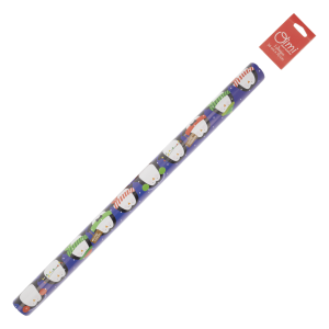 Papel De Regalo Navideño Penguin Party OIMI 50 X 70 Cm X 2 Uds