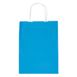 Bolsa Para Regalo Azul ROMIPACK 18 X 09 X 24 Cm
