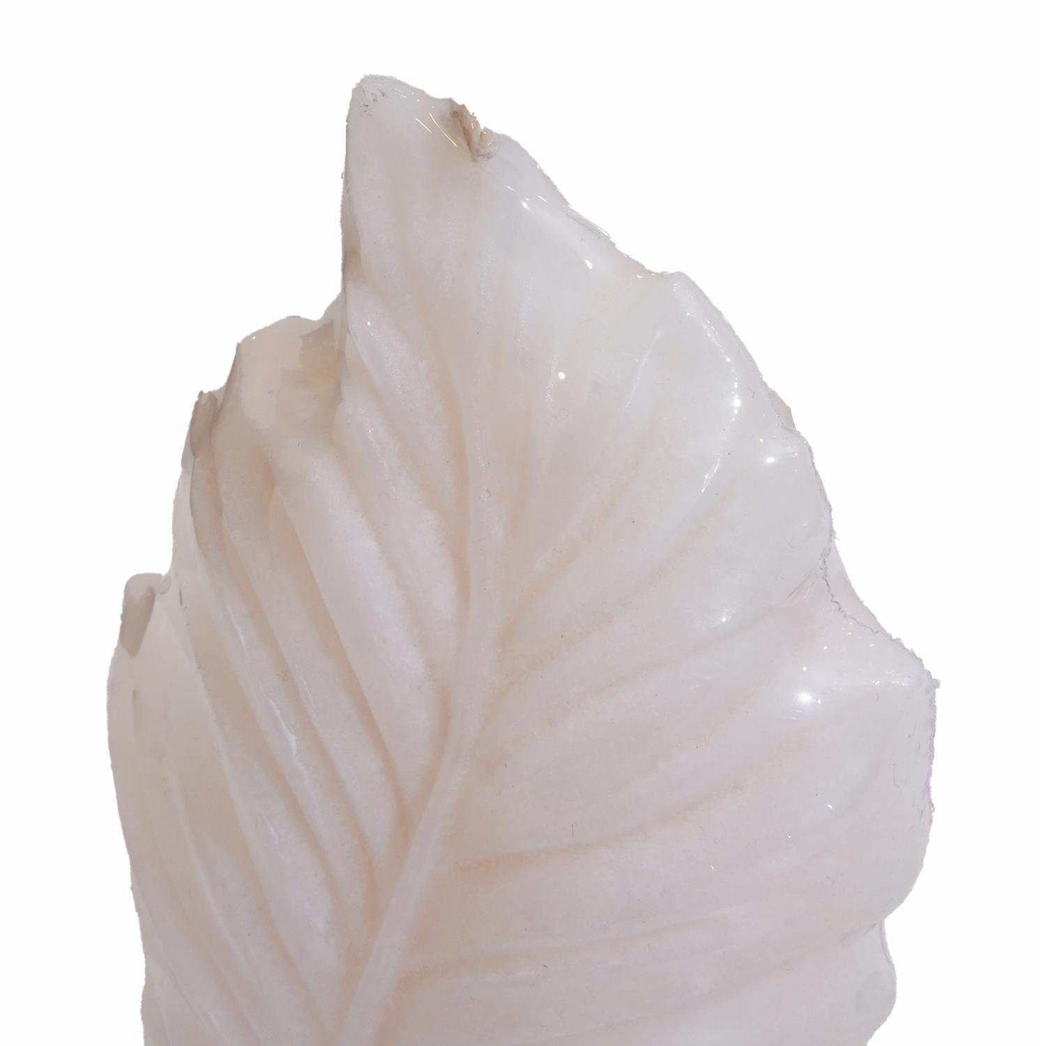 Vela Decorativa Diseño Hoja Beige MAMINA CANDLES Unidad - Imagen 2