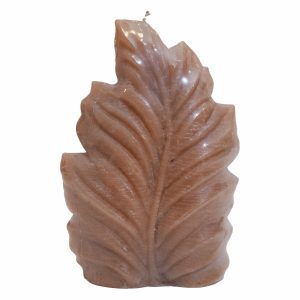 Vela Decorativa Diseño Hoja Café MAMINA CANDLES Mediana