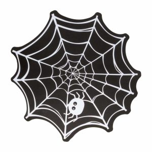 Individual Plástico Halloween Telaraña KIKEMAR 40 X 40 Cm