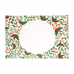 Individual Navideño Textil Ramas KIKEMAR 45 X 32 Cm