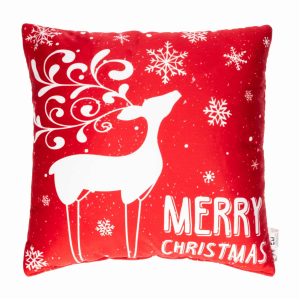 Cojín Navideño Believe Reno KIKEMAR 45 X 45 Cm