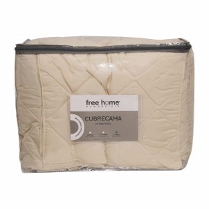 Cobertor Microfibra Beige FREE HOME 3 Plazas