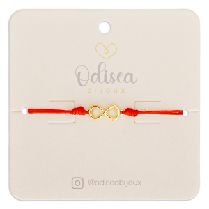 Pulsera Infino Rojo ODISEA BIJOUX Unidad