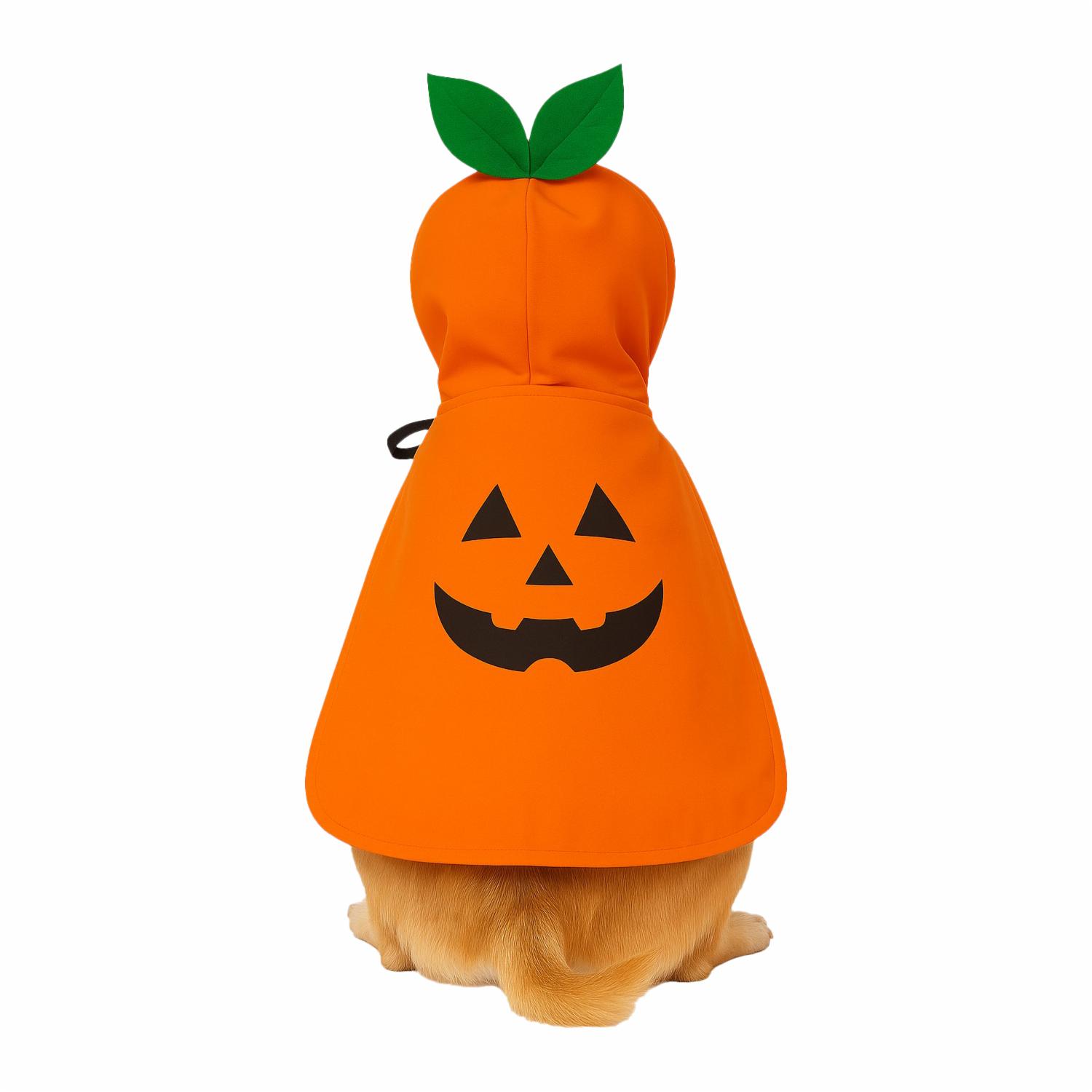 Capa Para Mascota Diseño Calabaza Halloween NENUU Talla Extra Pequeño - Imagen 5