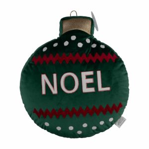 Cojín Navideño Forma De Bombillo Noel KÁLIDO 43 Cm