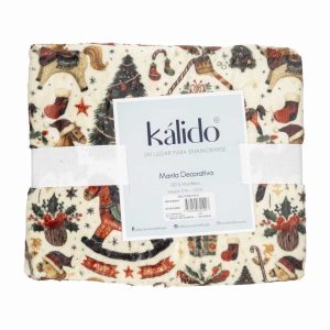 Cobija De Navidad Toyland KÁLIDO 123 X 78 Cm