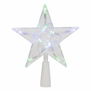 Estrella De Árbol Para Punta Multicolor DENVER 15 Cm