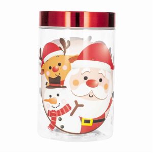 Frasco Blanco Con Tapa Metalizada Team Santa BANDEIRANTE 1,5 L