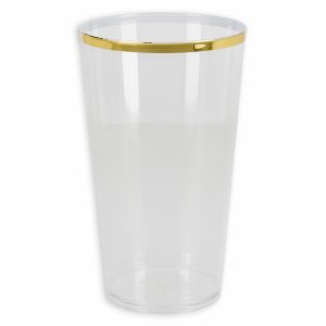 Vaso Plástico Mega Golden Transparente NEOPLAS 550 Ml