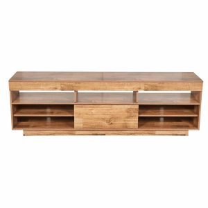 Rack De Tv Treviso 1 Puerta Rústico ARTELY MDF