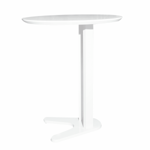 Mesa Lateral Off Blanco DALLA COSTA MDF