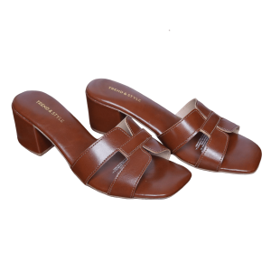 Sandalias Tiras Cruzadas Taco Cuadrado TREND & STYLE Talla 37