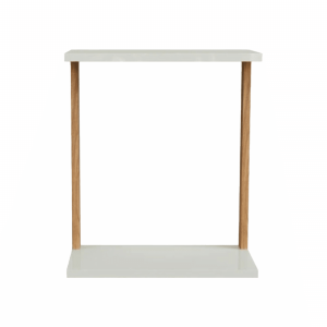 Mesa Lateral Modelo F36 Wj Color Off White Y Freijo DALLA COSTA Mdf