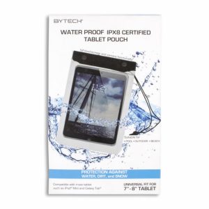 Estuche Universal Para Tablets Impermeable IPX8 BYTECH 7″ – 8″
