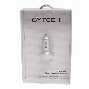 Cargador Para Auto Dual BYTECH USB