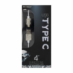 Cable De Carga Tipo C Rhinestone BYTECH 1.21 M