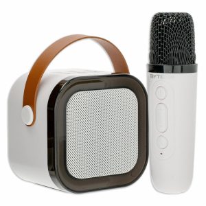 Parlante Mini Karaoke Portátil BYTECH Inalámbrico